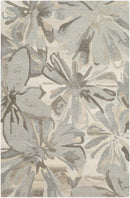 Ilfeld Athena Beige Floral Wool Rug Ilfeld Athena Beige Floral Wool Rug