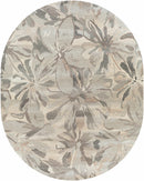 Ilfeld Athena Beige Floral Wool Rug Ilfeld Athena Beige Floral Wool Rug