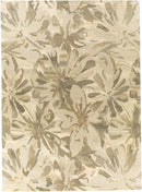 Ilfeld Athena Beige Floral Wool Rug Ilfeld Athena Beige Floral Wool Rug