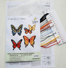 "Butterflies" 117CS Counted Cross-Stitch Kit "Butterflies" 117CS Counted Cross-Stitch Kit