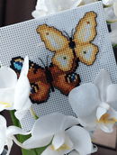 "Butterflies" 117CS Counted Cross-Stitch Kit "Butterflies" 117CS Counted Cross-Stitch Kit