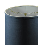 12"W x 12"H Drum Lamp Shade Textured Slate Navy Blue 12"W x 12"H Drum Lamp Shade Textured Slate Navy Blue