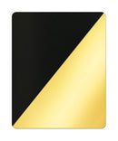 14"W x 11"H Black with Gold Lining Bell Lampshade 14"W x 11"H Black with Gold Lining Bell Lampshade