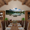 Tranquil Lake Landscape Wall Art Tranquil Lake Landscape Wall Art