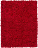 Siari Solid Red Shag Area Rug - Clearance Siari Solid Red Shag Area Rug - Clearance