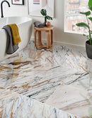 Calacatta Gold White Marble Polished Floor and Wall Tile Calacatta Gold White Marble Polished Floor and Wall Tile