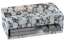 Calacatta Viola Marble Wall-mount Bathroom Sink Hidden Drain with Storage (W)18" (L)40" (H)12" Calacatta Viola Marble Wall-mount Bathroom Sink Hidden Drain with Storage (W)18" (L)40" (H)12"