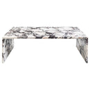 Calacatta Viola Marble Plain Design Coffee Table Polished (W)20" (L)36" (H)12" Calacatta Viola Marble Plain Design Coffee Table Polished (W)20" (L)36" (H)12"