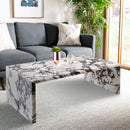 Calacatta Viola Marble Plain Design Coffee Table Polished (W)20" (L)36" (H)12" Calacatta Viola Marble Plain Design Coffee Table Polished (W)20" (L)36" (H)12"