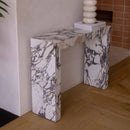 Calacatta Viola Marble Rectangular Console Polished (W)12" (L)40" (H)30" Calacatta Viola Marble Rectangular Console Polished (W)12" (L)40" (H)30"