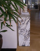 Calacatta Viola Marble Rectangular Console Polished (W)12" (L)40" (H)30" Calacatta Viola Marble Rectangular Console Polished (W)12" (L)40" (H)30"