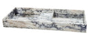 Calacatta Viola Marble Double Bathroom Sink Polished (W)19" (L)53" (H)6" Calacatta Viola Marble Double Bathroom Sink Polished (W)19" (L)53" (H)6"