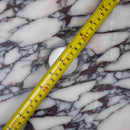 Calacatta Viola Marble Rectangular Ribbed Bathroom Sink (W)16" (L)16" (H)6" Calacatta Viola Marble Rectangular Ribbed Bathroom Sink (W)16" (L)16" (H)6"