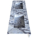 Calacatta Viola Marble Bathroom Double Sink Vanity (W)22" (L)67" (H)8" Polished side view Calacatta Viola Marble Bathroom Double Sink Vanity (W)22" (L)67" (H)8" Polished side view