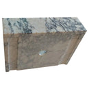 Calacatta Viola Marble Rectangular Wall-mount Bathroom Sink Drain Cap (W)14" (L)18" (H)5" Calacatta Viola Marble Rectangular Wall-mount Bathroom Sink Drain Cap (W)14" (L)18" (H)5"