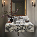 Calacatta Viola Marble Wall-mount Bathroom Vanity Sink Fluted Front (W)21" (L)37" (H)12" Calacatta Viola Marble Wall-mount Bathroom Vanity Sink Fluted Front (W)21" (L)37" (H)12"