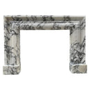 Calacatta Viola Marble Hand-carved Fireplace Mantel Polished (W)16.5" (L)61" (H)52" Calacatta Viola Marble Hand-carved Fireplace Mantel Polished (W)16.5" (L)61" (H)52"