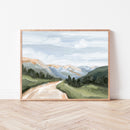 "Canyon Ridge Road I" Art Print "Canyon Ridge Road I" Art Print