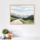 "Canyon Ridge Road I" Art Print "Canyon Ridge Road I" Art Print