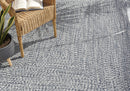Blue Braided Faux Jute Rug Blue Braided Faux Jute Rug