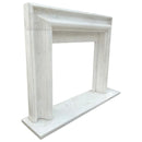 Carrara White Marble Hand-carved Fireplace Polished (W)14" (L)67" (H)69" Carrara White Marble Hand-carved Fireplace Polished (W)14" (L)67" (H)69"