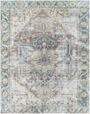 Blue Catigpian Distressed Washable Area Rug - Clearance Blue Catigpian Distressed Washable Area Rug - Clearance