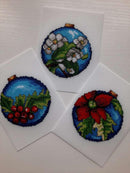 "Christmas Ornaments" 116CS Counted Cross-Stitch Kit "Christmas Ornaments" 116CS Counted Cross-Stitch Kit