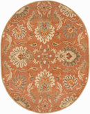 Chesterton Hand Tufted Orange 1112 Area Rug Chesterton Hand Tufted Orange 1112 Area Rug