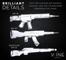 3 Gun Whiskey Decanters Set AR15, AK47, & Rifle Gun Decanter Set 1000ml by The Wine Savant - Veteran Gifts, Home Bar, Gun Lover Gifts, Tik Tok Gun Decanter, Military Gifts 3 Gun Whiskey Decanters Set AR15, AK47, & Rifle Gun Decanter Set 1000ml by The Wine Savant - Veteran Gifts, Home Bar, Gun Lover Gifts, Tik Tok Gun Decanter, Military Gifts
