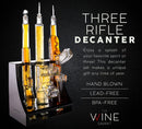 3 Gun Whiskey Decanters Set AR15, AK47, & Rifle Gun Decanter Set 1000ml by The Wine Savant - Veteran Gifts, Home Bar, Gun Lover Gifts, Tik Tok Gun Decanter, Military Gifts 3 Gun Whiskey Decanters Set AR15, AK47, & Rifle Gun Decanter Set 1000ml by The Wine Savant - Veteran Gifts, Home Bar, Gun Lover Gifts, Tik Tok Gun Decanter, Military Gifts