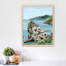 "Cliffs of Vernazza" Art Print "Cliffs of Vernazza" Art Print