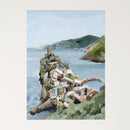 "Cliffs of Vernazza" Art Print "Cliffs of Vernazza" Art Print