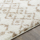 Monarch Cream&Tan Trellis Plush Rug Monarch Cream&Tan Trellis Plush Rug