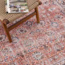 Ganyangan Red Washable Rug Ganyangan Red Washable Rug