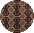 Canovanas Modern Wool Rug Canovanas Modern Wool Rug