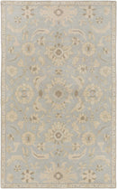 Copen Beige Floral Wool Rug Copen Beige Floral Wool Rug