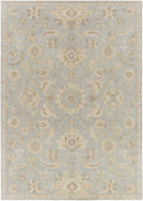 Copen Beige Floral Wool Rug Copen Beige Floral Wool Rug