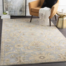 Copen Beige Floral Wool Rug Copen Beige Floral Wool Rug