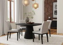Cove Upholstered Side Chairs, Gray & Black Cove Upholstered Side Chairs, Gray & Black