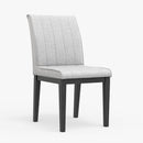 Cove Upholstered Side Chairs, Gray & Black Cove Upholstered Side Chairs, Gray & Black