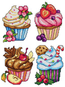 "Cupcakes" 105CS Counted Cross-Stitch Kit "Cupcakes" 105CS Counted Cross-Stitch Kit