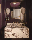 Curved Brass Mirror -  Unlacquered Brass Mirror Wall Mirror Curved Brass Mirror -  Unlacquered Brass Mirror Wall Mirror