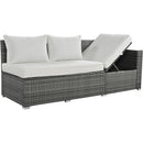 Walker Edison | Outdoor 6-Piece Wicker Storage Sofa Set Walker Edison | Outdoor 6-Piece Wicker Storage Sofa Set