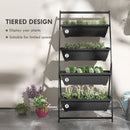 4-Tier Vertical Garden Planter Ideal for Small Patios, Balconies and Decks - Grow More Vegetables, Flowers & Herbs 4-Tier Vertical Garden Planter Ideal for Small Patios, Balconies and Decks - Grow More Vegetables, Flowers & Herbs