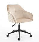 Walker Edison | Quilted Velvet Office Desk Chair Walker Edison | Quilted Velvet Office Desk Chair