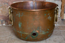 Decorative Copper Garden Hose Pot Decorative Copper Garden Hose Pot