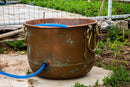 Decorative Copper Garden Hose Pot Decorative Copper Garden Hose Pot