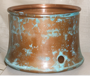 Decorative Handmade Copper Garden Hose Pot Decorative Handmade Copper Garden Hose Pot