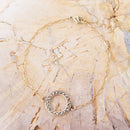 Delicate Stones Line Bronze Bracelet Delicate Stones Line Bronze Bracelet