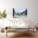 "Delta Lake" Art Print "Delta Lake" Art Print